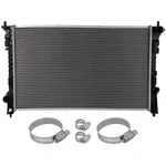 Radiator 2008-2013 Ford Taurus &2009-2012 Flex With Oil Hose Clamps Kit New. Price: $62.51.