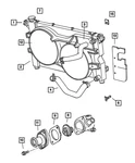 Genuine Mopar Engine Cooling Radiator 4677494AC New. Price: $187.98.