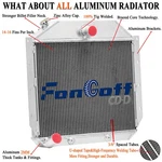 3-ROWS Radiator For 1951-1957 International Harvester L/r/s Series Trucks Mt New. Price: $139.00.