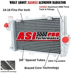 Aluminum Radiator For Bmw K75 K100 K1100 Lt Rs 1984-1997 1988 1989 1990 Asi New. Price: $84.95.