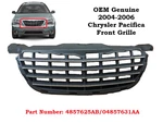 Oem 04 05 06 Chrysler Pacifica Chrome Front Grille Radiator Core Support New. Price: $110.00.