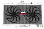 2ROW Aluminum Radiator For 1988 1991 Honda Civic Crx 1.5L 1.6L Automatic +10"FAN New. Price: $155.00.