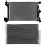 Radiator & Ac Condenser Cooling Kit For 2013 2014-2018 Chevrolet Sonic 1.8L New. Price: $105.31.