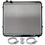 Radiator With Universal Oil Hose Clamps Kit For 2000-2006 Toyota Tundra 4.7L V8 New. Price: $90.98.