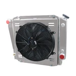 Fit 1966-1977 Ford Early Bronco 5.0L V8 302 4 Row Aluminum Radiator&shroud Fan New. Price: $323.10.