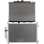 Aluminum Radiator & Ac Condenser Cooling Kit Fits 2008-2013 Nissan Rogue 2.5L L4 New. Price: $113.39.