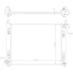 Nissens 606766 Radiator For 13-19 Nissan Sentra New. Price: $171.99.