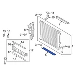 For Toyota Camry 18 16592F0080 Front Lower Radiator Support Air Deflector New. Price: $33.82.