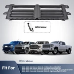 Lower Radiator Shutter For 2020-2023 Chevy Silverado&gmc Sierra W/ Motor New. Price: $88.99.