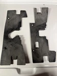 Oem Bmw E30 Late Model Radiator L&r Wind Splitter Air Tunnel Trim Panels 88-91 Used. Price: $30.00.