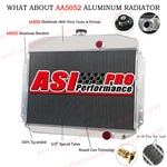 3-ROW Aluminum Radiator 1961-1964 Ford F-100 F-250 F-350 6CYL Engine Only New. Price: $169.00.