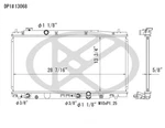 Radiator Koyo A13068 Fits 09-10 Honda New. Price: $234.99.