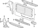 Genuine Gm Side Baffle 84588215 New. Price: $29.04.
