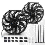 Everestway Inch Black Universal Electric Radiator Slim Fan 12V 80W... New. Price: $61.39.