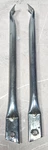 Chrome Fender Radiator Braces For 1970-1981 Chevrolet Camaro Used. Price: $25.00.