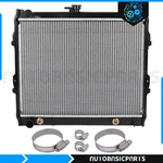 For 1992-1995 Toyota 4RUNNER 2.4L Aluminum Radiator W/ Oil Hose Clamps Kit New. Price: $64.98.