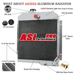 3 Rows Aluminum Radiator For 1965-1971 68 Jeep CJ5 CJ6/DJ5/DJ6 225 Buick V6 New. Price: $159.00.