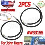 AW33155 Hydraulic For John Deere Elbow & Straight Adapter Hoses -2X New. Price: $147.95.