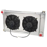 CC369 Row Radiator+shroud Fan+relay For Gmc Chevy C/k 10/20/30 1967-72 Pickup New. Price: $137.03.