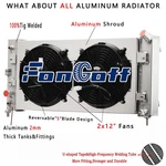 Row Radiator Fan Shroud For 2005-08 Buick LACROSSE/2006-2011 Chevy Impala 3.5L New. Price: $239.00.