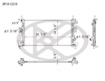 Radiator Koyo A13219 Fits 2012 Ford Focus New. Price: $241.99.