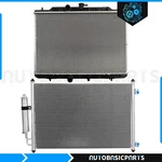 For 2008-2013 Nissan Rogue 2.5L Aluminum Radiator & Ac Condenser Cooling Kit New. Price: $117.98.