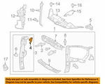 Toyota Oem 2011-2018 Highlander Left Front Fender Mount Bracket 532580E050 Nip New. Price: $17.50.