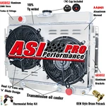 Asi 3-ROW Radiator+shroud Fan+relay Fit 1963-68 Chevy Impala 1964-1967 Camino New. Price: $229.00.