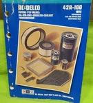 Ac Delco Filter Pcv Catalog Parts Manual Book 1989 Used. Price: $18.00.
