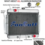 3CORES Aluminum Radiator Fit Chevy Caprice Bel-air Biscayne Brookwood 1969 1970 New. Price: $139.00.