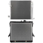 Radiator & Ac Condenser Cooling Kit For 2009-2012 Chevrolet Colorado Gmc Canyon New. Price: $140.88.