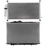 Aluminum Radiator & Condenser Cooling Kit For Acura Tl 3.2L 3.5L 2007-2008 New. Price: $94.48.