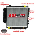 Asi Aluminum Core Radiator For 1987-2006 Jeep Wrangler Tj 2.4L 2.5L 4.0L 4.2L New. Price: $99.00.