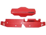 Perrin Aluminum Radiator Shroud & Pulley Belt Cover For 08-14 Wrx Sti (red) New. Price: $144.90.