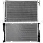 Aluminum Radiator & Ac Condenser Kit For 2013-2015 Bmw X1 2009-2015 Z4 New. Price: $90.98.