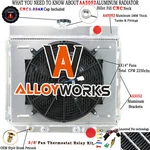 3 Row Radiator Shroud Fan 1967-1970 Ford MUSTANG/67-70 Mercury Cougar 5.0L New. Price: $209.00.