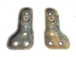Jaguar Xe 2.0D 132KW X760 Diesel 2015 Front Lower Radiator Mount Bracket Set Used. Price: $104.79.