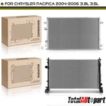 Radiator & Condenser Cooling Kit For Chrysler Pacifica 2004-2006 V6 3.5L 3.8L New. Price: $190.06.
