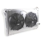 3 Row Aluminum Radiator+shroud+fan For 1982-1992 1989 Chevy Camaro Firebird V8 New. Price: $184.50.