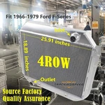 4 Row Radiator 66-79 Ford F-series Truck F100 F150 F250 F350 78-79 Bronco V8 New. Price: $230.00.