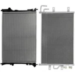 Aluminum Radiator & A/c Condenser 2010 2011 2012 Ford Flex New. Price: $107.69.