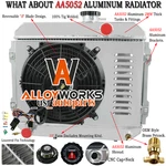 Row Radiator+shroud Fan For 1974-85 Toyota Corolla KE30 KE38 KE55 KE70 Mt New. Price: $199.00.