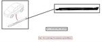Left Red Rocker Panel Moulding Oem 2013 Toyota Avalon 7585207901 Used. Price: $100.00.