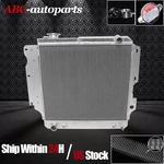3ROWS Fit 1987-2006 Jeep Wrangler Yj Tj 2.4L & 4.0L (at) Full Aluminum Radiator New. Price: $121.99.