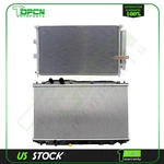New Aluminum Condenser & Radiator For 2006-2011 Acura Csx 2.0L L4. Price: $113.38.