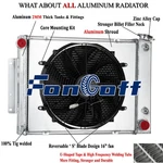 CC337 4 Row Radiator Shroud Fan For 1967-1969 Chevy Camaro Z28 Pontiac Firebird New. Price: $279.00.