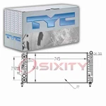 Tyc Radiator For 2014-2016 Chevrolet Impala Limited 3.6L V6 Cooler Cooling Lf New. Price: $162.48.
