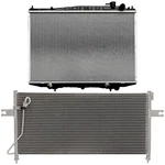 Condenser Cooling Kit & Radiator For 98-02 Nissan Frontier 00-2002 Xterra New. Price: $117.39.
