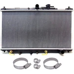 Radiator With Universal Oil Hose Clamps Kit For Honda Accord Prelude 2.2L New. Price: $68.99.