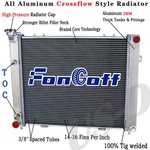 Row Aluminum Radiator For 1993-1997 Jeep Grand Cherokee 4.0L L6 Gas Fongoff New. Price: $139.00.